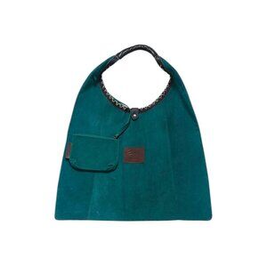 Suede Boho Oversized Hobo Bag by Gianni Notaro